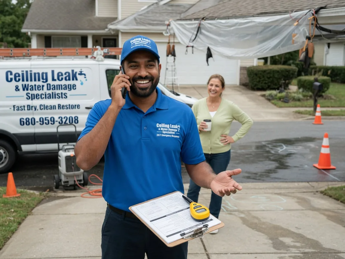 Ceiling Leak Cleanup Colebrook, NH FAQs